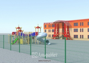 2D ограждения для школ и детских садов в Ярославле